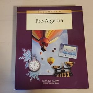 Pacemaker Pre-Algebra